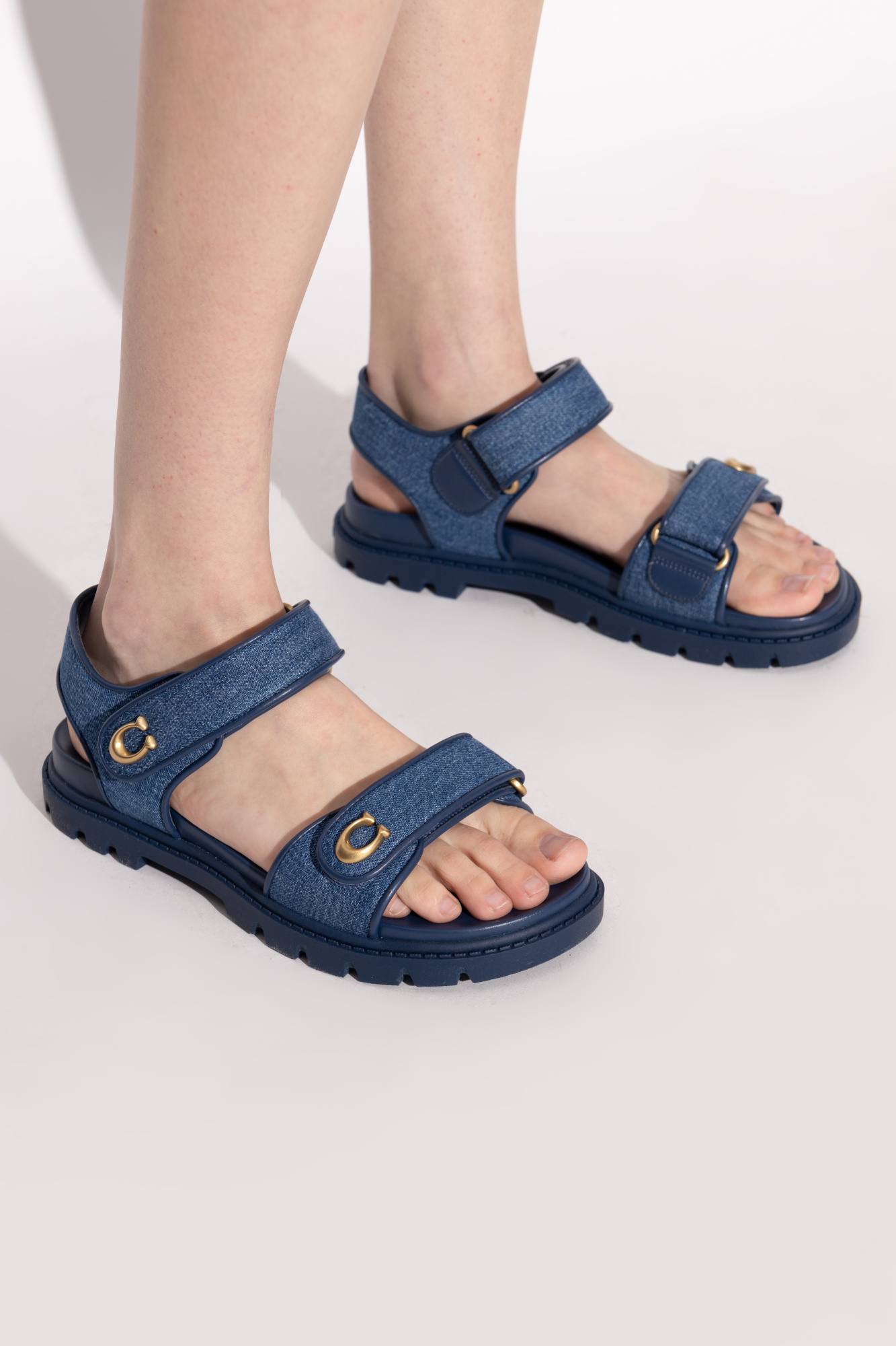 COACH デニムサンダル Coach Denim sandals | Women's Shoes | Vitkac